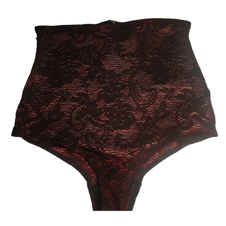 High Waisted Lace Knickers