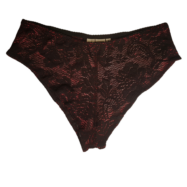Hip Rise Lace Knickers